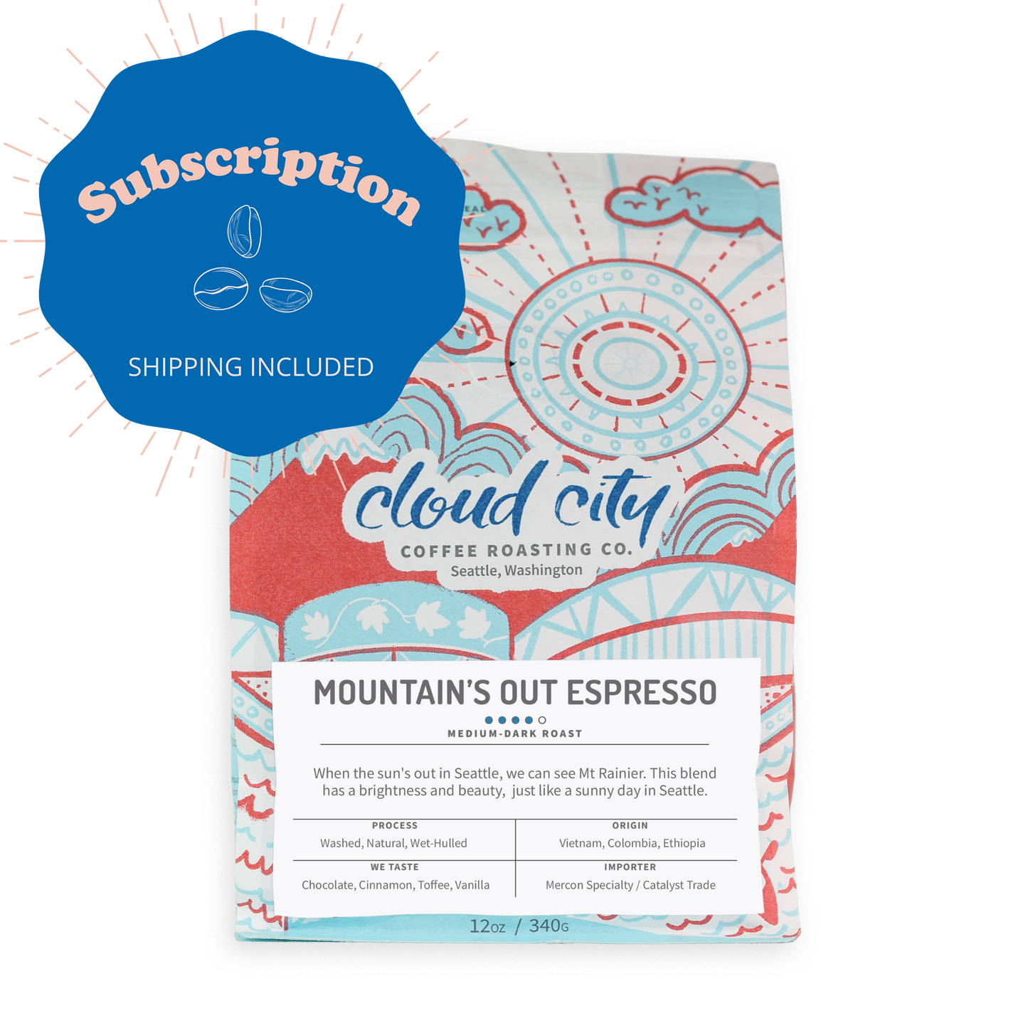 The Mountain's Out Espresso Subscription